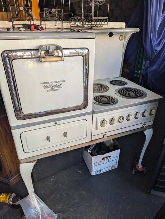 1920's Vintage Hotpoint Oven *Untested As Is*